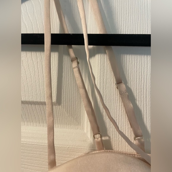 satin strappy crop top - Picture 5 of 8